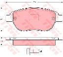 Set frana, frana disc TRW GTD1124</br>Piesa auto pentru Frana disc