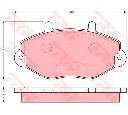 Set frana, frana disc TRW GTD1128</br>Piesa auto pentru Frana disc