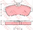 Set frana, frana disc TRW GTD1164</br>Piesa auto pentru Frana disc