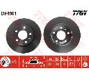 Set frana, frana disc TRW GTD1165