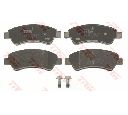 Set frana, frana disc TRW GTD1170