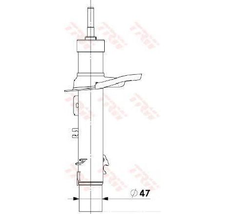 Amortizor TRW JGM7956T</br>Piesa auto pentru Suspensie Amortizor TRW JGM7956T</br>Piesa auto pentru Suspensie