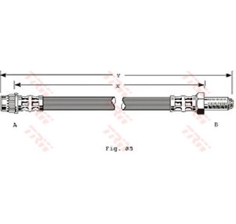 Furtun frana QWP WBH200</br>Piesa auto pentru Frana de performanta Furtun frana QWP WBH200</br>Piesa auto pentru Frana de performanta