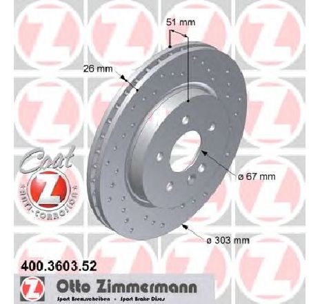 Disc frana ZIMMERMANN 400.3603.52</br>Piesa auto pentru Frana disc Disc frana ZIMMERMANN 400.3603.52</br>Piesa auto pentru Frana disc