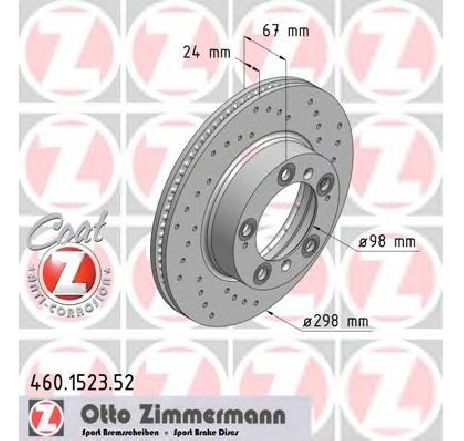 Disc frana ZIMMERMANN 460.1523.52</br>Piesa auto pentru Frana disc Disc frana ZIMMERMANN 460.1523.52</br>Piesa auto pentru Frana disc