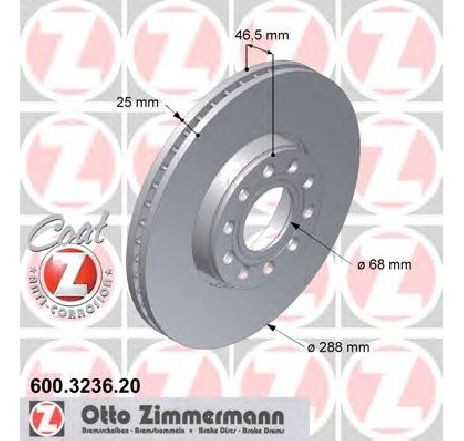 Disc frana ZIMMERMANN 600.3236.20</br>Piesa auto pentru Frana disc Disc frana ZIMMERMANN 600.3236.20</br>Piesa auto pentru Frana disc