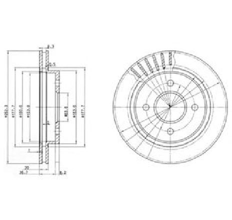 Disc frana DELPHI BG2700</br>Piesa auto pentru Frana disc Disc frana DELPHI BG2700</br>Piesa auto pentru Frana disc