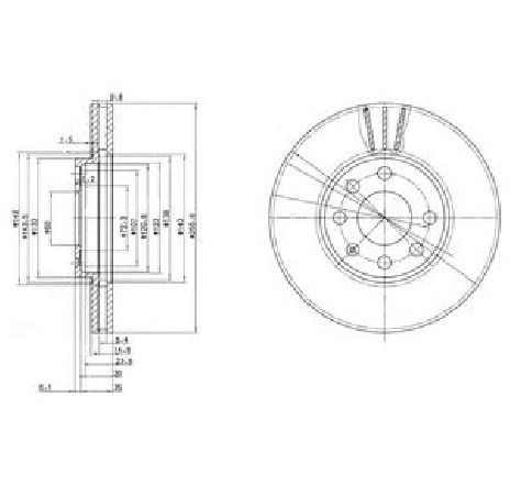 Disc frana DELPHI BG3404C</br>Piesa auto pentru Frana disc Disc frana DELPHI BG3404C</br>Piesa auto pentru Frana disc