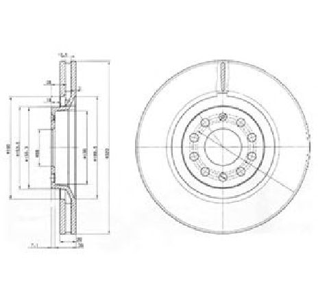 Disc frana DELPHI BG3714</br>Piesa auto pentru Frana disc Disc frana DELPHI BG3714</br>Piesa auto pentru Frana disc