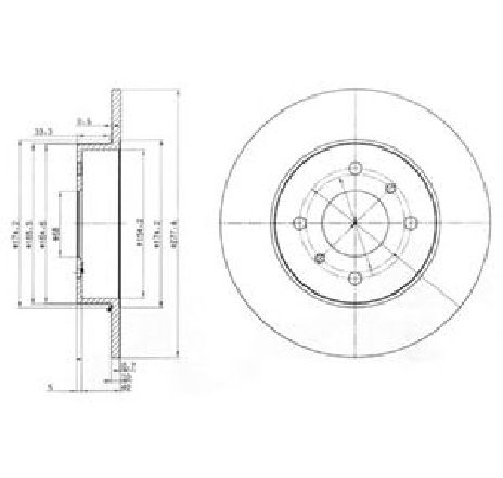 Disc frana DELPHI BG3764</br>Piesa auto pentru Frana disc Disc frana DELPHI BG3764</br>Piesa auto pentru Frana disc