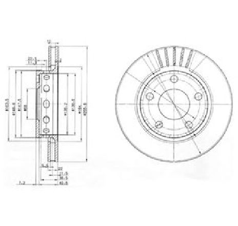Disc frana DELPHI BG3785</br>Piesa auto pentru Frana disc Disc frana DELPHI BG3785</br>Piesa auto pentru Frana disc