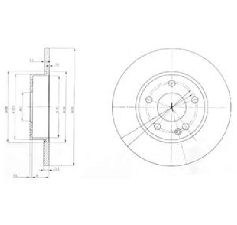 Disc frana DELPHI BG3840</br>Piesa auto pentru Frana disc Disc frana DELPHI BG3840</br>Piesa auto pentru Frana disc
