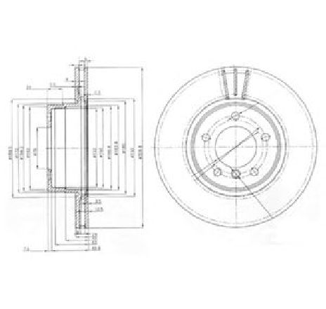 Disc frana FERODO DDF1241C Disc frana FERODO DDF1241C