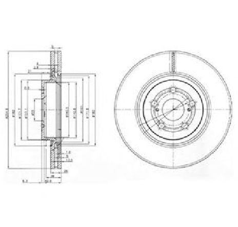 Disc frana DELPHI BG3914</br>Piesa auto pentru Frana disc Disc frana DELPHI BG3914</br>Piesa auto pentru Frana disc