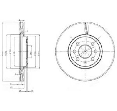 Disc frana DELPHI BG3989</br>Piesa auto pentru Frana disc Disc frana DELPHI BG3989</br>Piesa auto pentru Frana disc