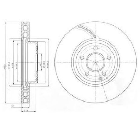 Disc frana BREMBO 09.A621.11</br>Piesa auto pentru Frana disc Disc frana BREMBO 09.A621.11</br>Piesa auto pentru Frana disc