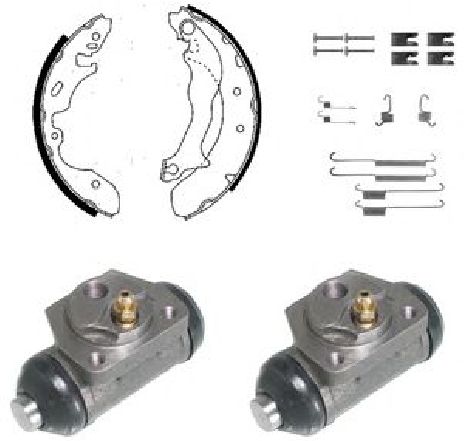 Set saboti frana DELPHI KP847 Set saboti frana DELPHI KP847