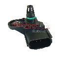 Senzor,presiune supraalimentare; senzor,presiune supraalimentare METZGER 0906128