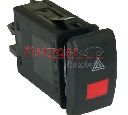 Comutator ,lumini de avarie METZGER 0916015</br>Piesa auto pentru Intrerupatoare / Relee / Control