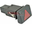 Comutator ,lumini de avarie METZGER 0916290</br>Piesa auto pentru Intrerupatoare / Relee / Control