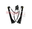 Mecanism actionare geam METZGER 2160256</br>Piesa auto pentru Echipament interior