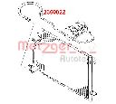 Conducta presiune variabila,aer conditionat METZGER 2360022</br>Piesa auto pentru Sistem de aer conditionat