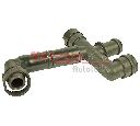 Furtun,aerisire bloc motor METZGER 2380008</br>Piesa auto pentru Bloc motor