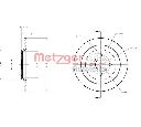 Disc frana METZGER 6110181</br>Piesa auto pentru Frana disc