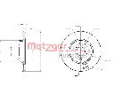 Disc frana METZGER 6110187</br>Piesa auto pentru Frana disc Disc frana METZGER 6110187</br>Piesa auto pentru Frana disc