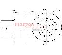 Disc frana METZGER 6110234</br>Piesa auto pentru Frana disc