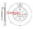 Disc frana METZGER 6110257</br>Piesa auto pentru Frana disc