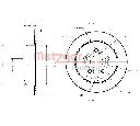 Disc frana METZGER 6110293</br>Piesa auto pentru Frana disc