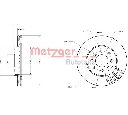 Disc frana METZGER 6110334</br>Piesa auto pentru Frana disc Disc frana METZGER 6110334</br>Piesa auto pentru Frana disc