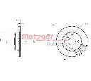 Disc frana METZGER 6110372</br>Piesa auto pentru Frana disc