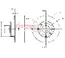 Disc frana METZGER 6110418</br>Piesa auto pentru Frana disc