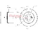 Disc frana METZGER 6110495</br>Piesa auto pentru Frana disc