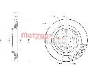 Disc frana METZGER 6110590</br>Piesa auto pentru VOLVO S80 II (AS)  1.6 DRIVe