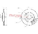 Disc frana METZGER 6110679</br>Piesa auto pentru KIA RIO III (UB)  1.4 CVVT