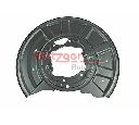 Protectie stropire,disc frana METZGER 6115011</br>Piesa auto pentru Frana disc