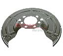 Protectie stropire,disc frana METZGER 6115019</br>Piesa auto pentru Frana disc