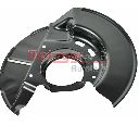 Protectie stropire,disc frana METZGER 6115036</br>Piesa auto pentru Frana disc