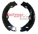 Set saboti frana, frana de mana METZGER KR 978</br>Piesa auto pentru Sistem de franare