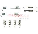 Set saboti frana, frana de mana METZGER KR 989</br>Piesa auto pentru Sistem de franare