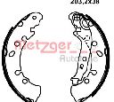 Set saboti frana METZGER MG 236</br>Piesa auto pentru Frana tambur