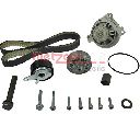 Set pompa apa + curea dintata METZGER WM-Z 4940WP</br>Piesa auto pentru Curea distributie / Rola de tensionare / Rola de ghidare
