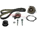 Set pompa apa + curea dintata METZGER WM-Z 7610WP</br>Piesa auto pentru Curea distributie / Rola de tensionare / Rola de ghidare