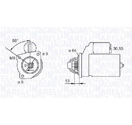 Starter MAGNETI MARELLI 063103025010</br>Piesa auto pentru Sistem pornire Starter MAGNETI MARELLI 063103025010</br>Piesa auto pentru Sistem pornire