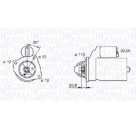 Starter MAGNETI MARELLI 063217148010</br>Piesa auto pentru Sistem pornire Starter MAGNETI MARELLI 063217148010</br>Piesa auto pentru Sistem pornire