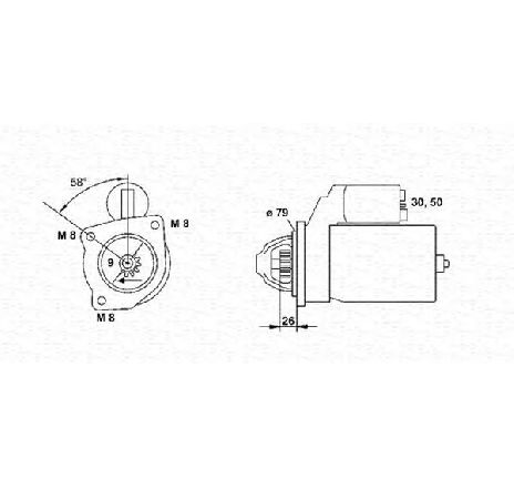 Starter MAGNETI MARELLI 063223332010</br>Piesa auto pentru Sistem pornire Starter MAGNETI MARELLI 063223332010</br>Piesa auto pentru Sistem pornire