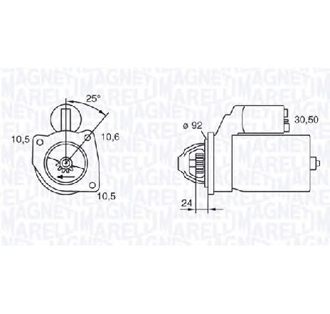 Starter MAGNETI MARELLI 063227501010</br>Piesa auto pentru Sistem pornire Starter MAGNETI MARELLI 063227501010</br>Piesa auto pentru Sistem pornire